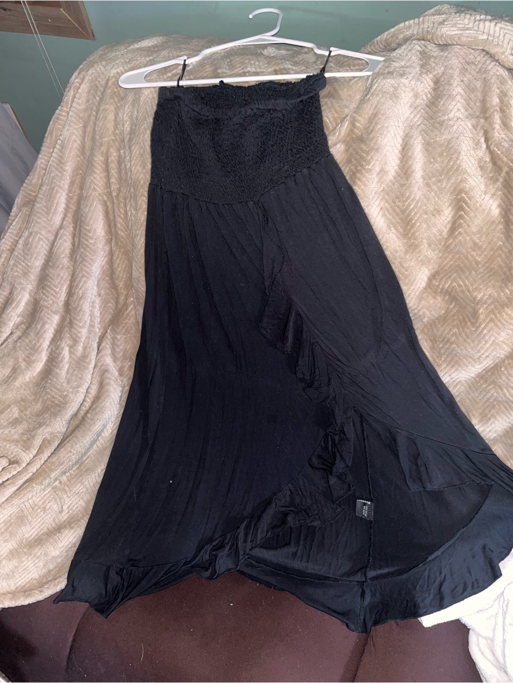 Strapless Black Maxi Dress - Elegant Summer Dress